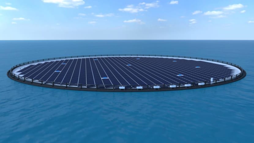 New floating solar panel system among 3 clean energy projects to be tested at Jurong Island